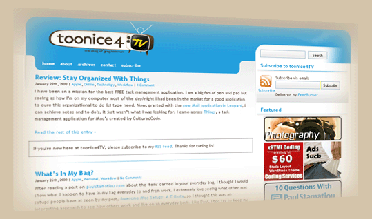 toonice4TV portfolio
